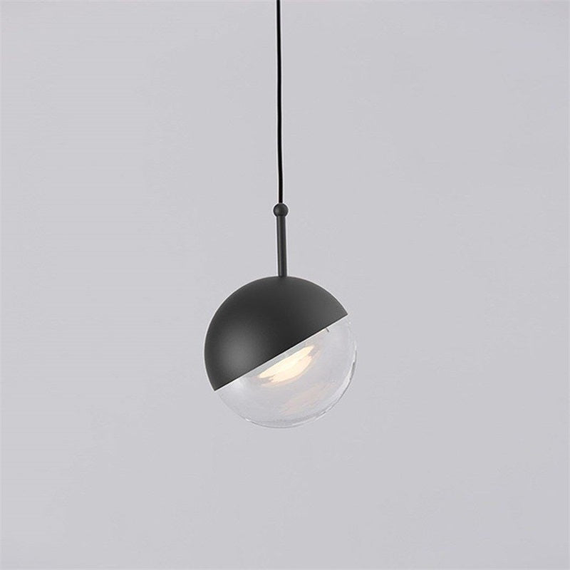 Glass Orb Cascade Chandelier
