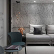 Glass Orb Cascade Chandelier