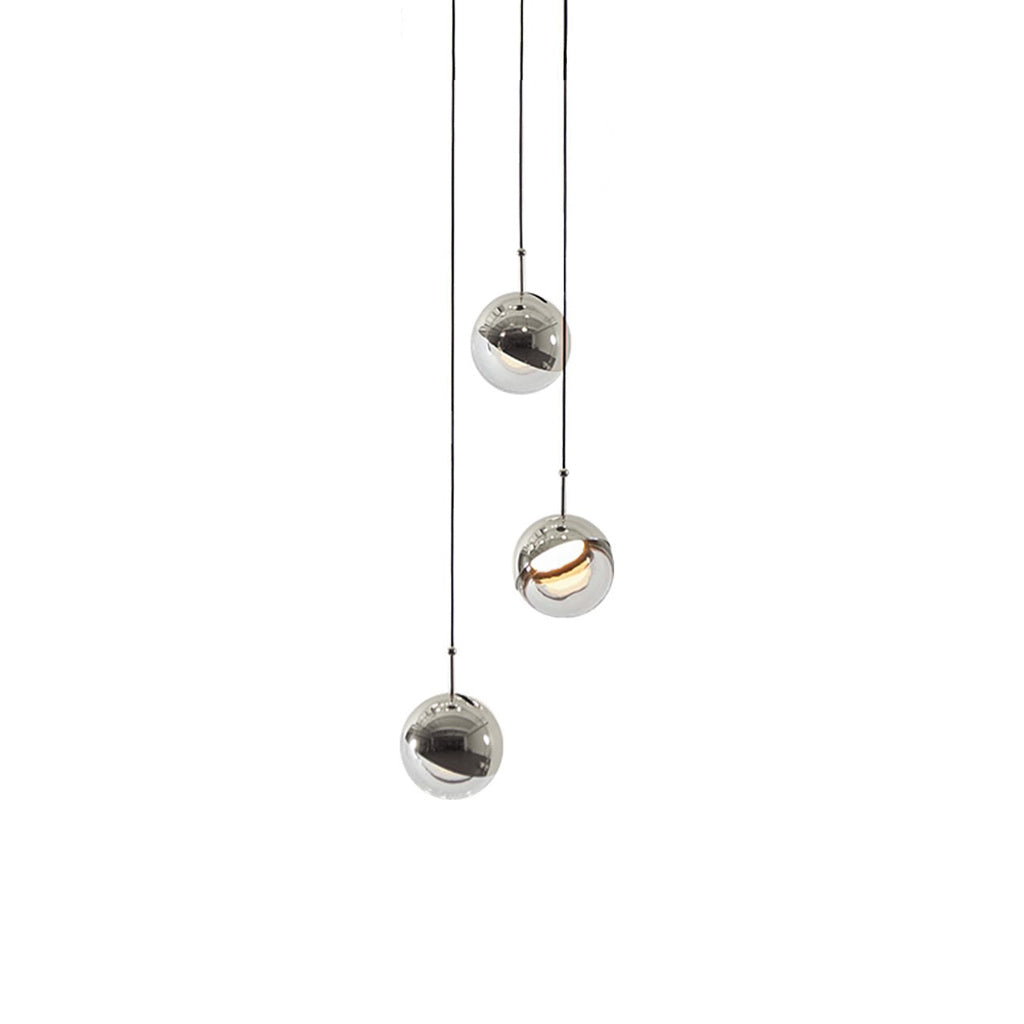 Acrylic Sphere Rotating Pendant Light