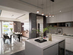 Acrylic Sphere Rotating Pendant Light