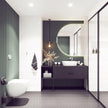 Brass Disc Dome Pendant Light