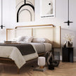 Brass Disc Dome Pendant Light