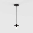 Brass Disc Dome Pendant Light