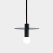 Brass Disc Dome Pendant Light