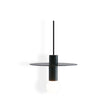 Brass Disc Dome Pendant Light