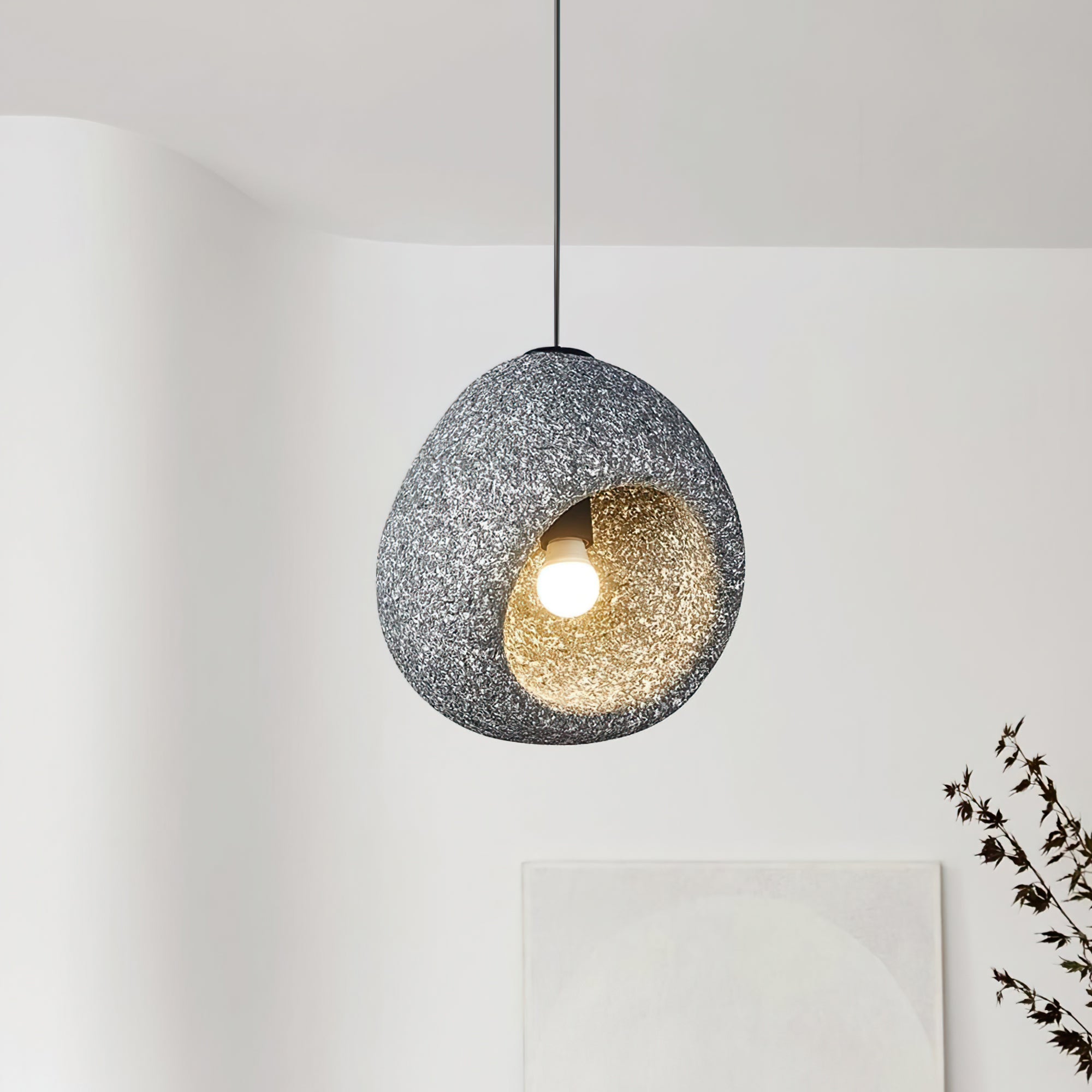 Calvrane Composite Round Pendant Light