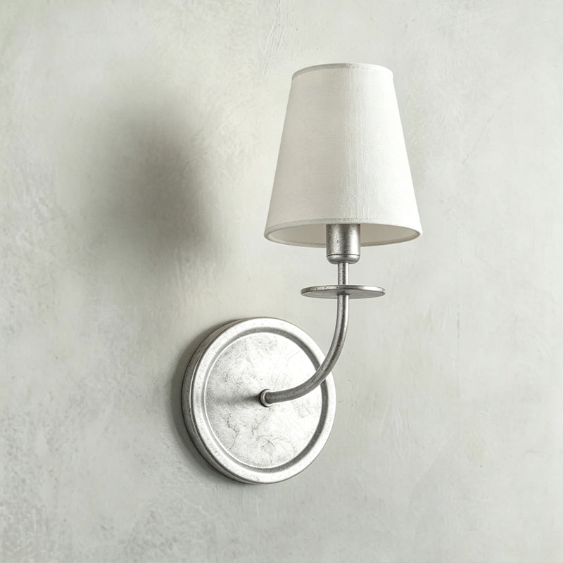Calvrane Brass Curved Candle Wall Sconce