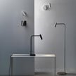 Metal Pivoting L-Arm Recessed Wall Sconce