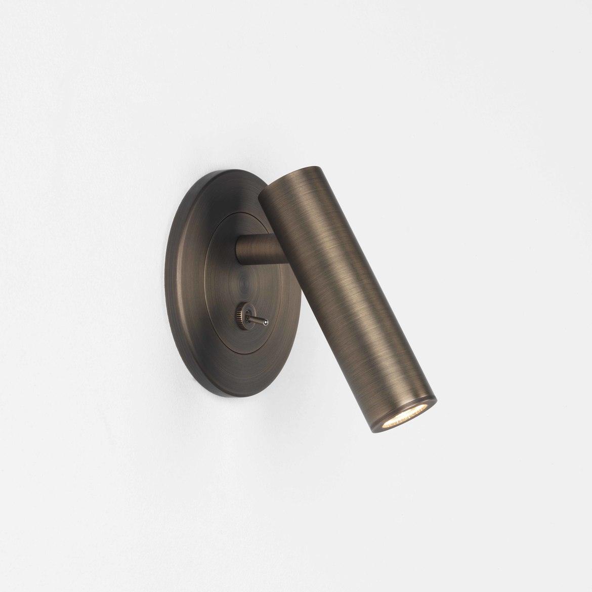 Metal Pivoting L-Arm Recessed Wall Sconce