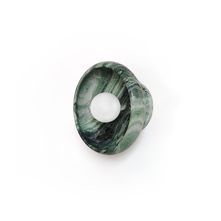 Calvrane Marble Round Wall Lamp