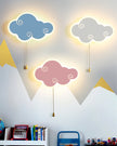 Acrylic Cloud Nursery Wall Light