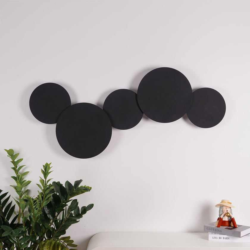 Calvrane Metal Disc Wall Sconce