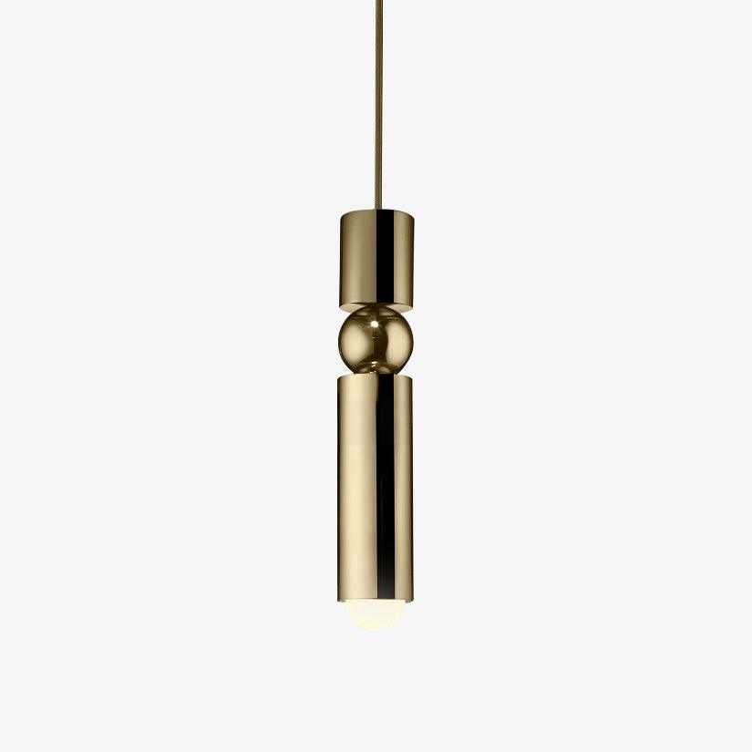 Metal Cylinder Orbit Cluster Pendant Light