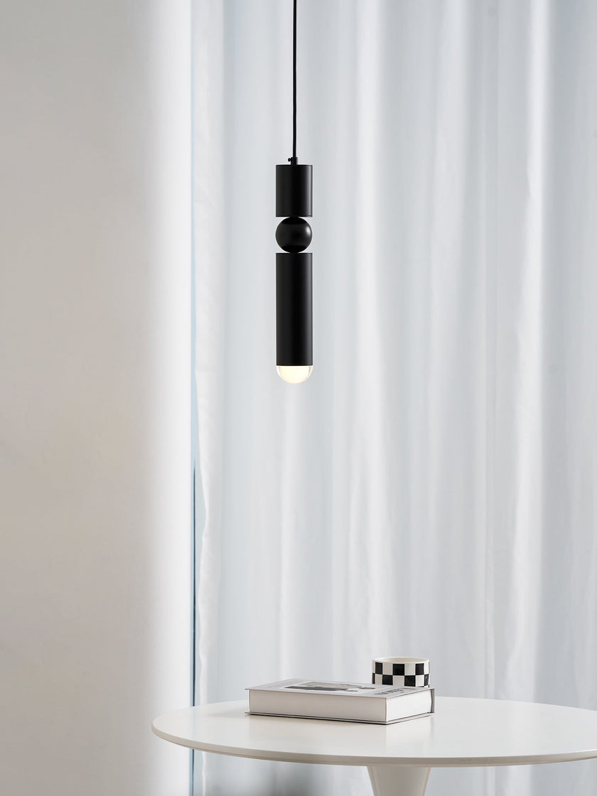 Metal Cylinder Orbit Cluster Pendant Light