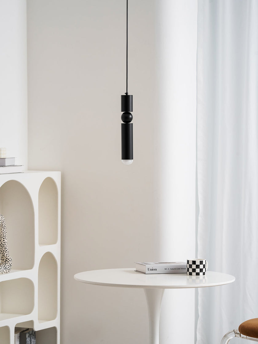Metal Cylinder Orbit Cluster Pendant Light