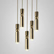 Metal Cylinder Orbit Cluster Pendant Light