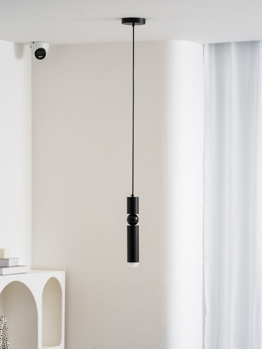 Metal Cylinder Orbit Cluster Pendant Light