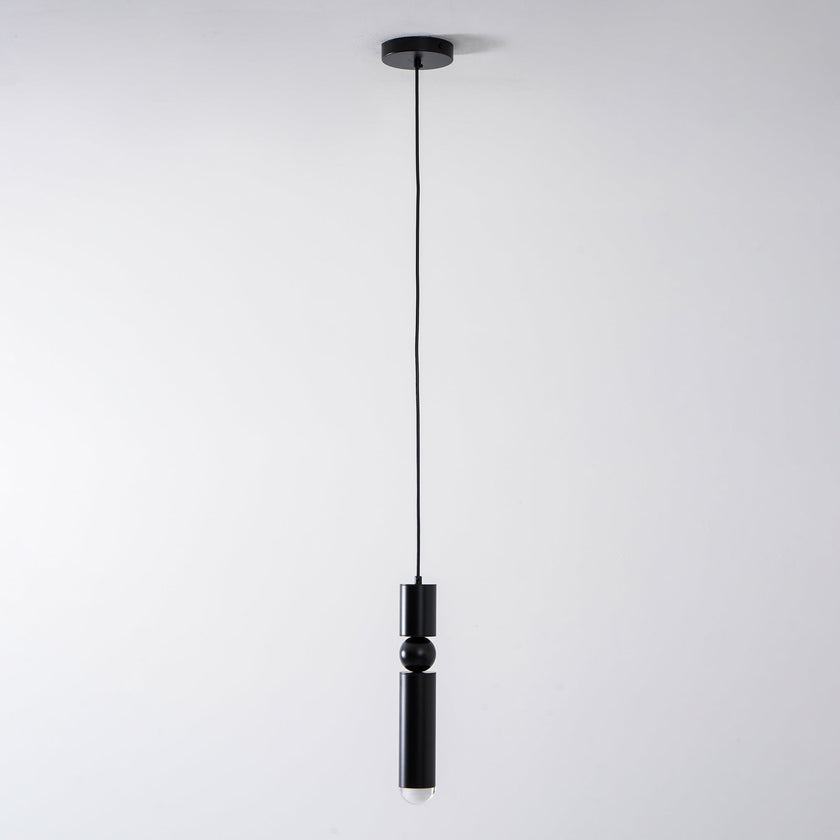 Metal Cylinder Orbit Cluster Pendant Light