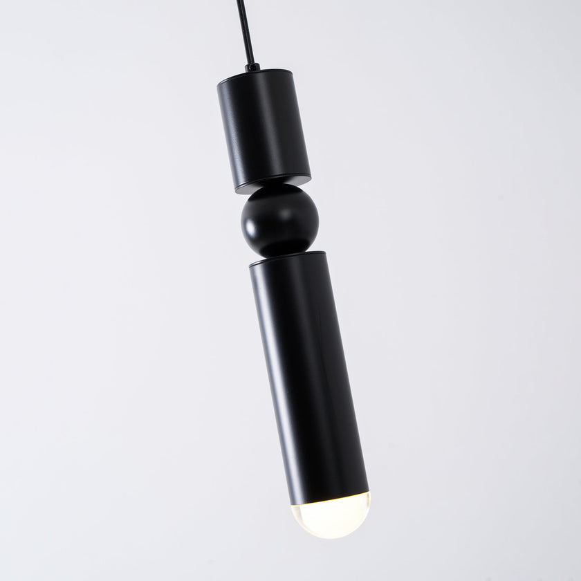 Metal Cylinder Orbit Cluster Pendant Light