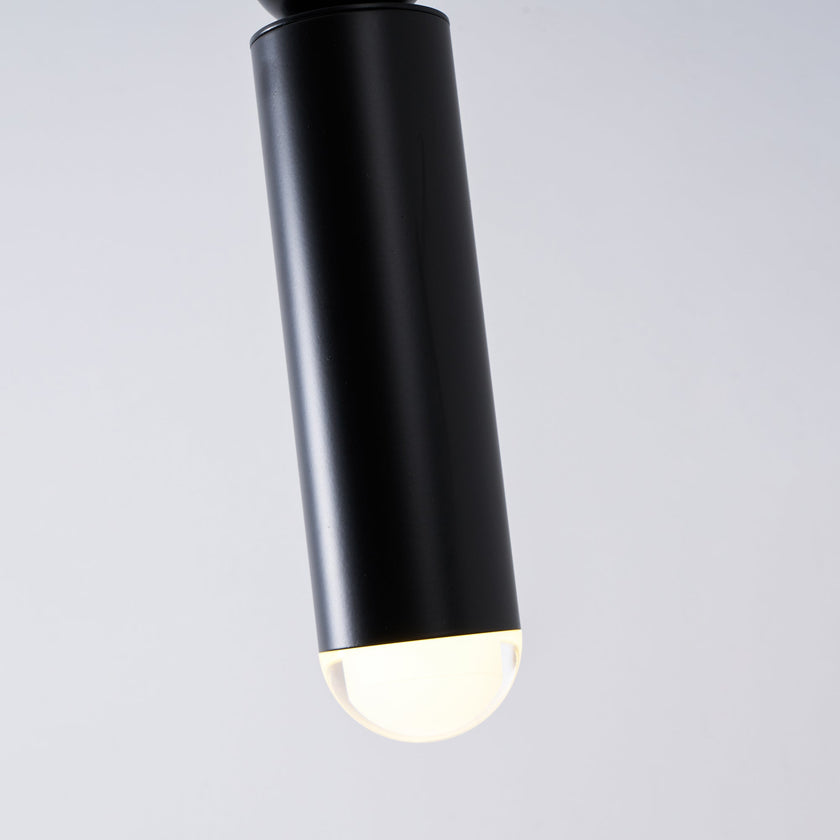 Metal Cylinder Orbit Cluster Pendant Light