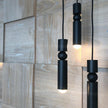 Metal Cylinder Orbit Cluster Pendant Light