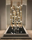 Metal Cylinder Orbit Cluster Pendant Light