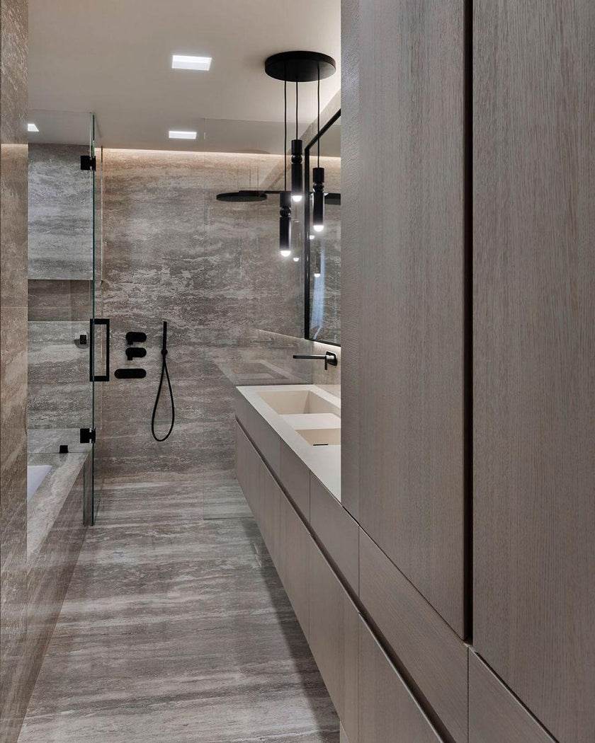 Metal Cylinder Orbit Cluster Pendant Light