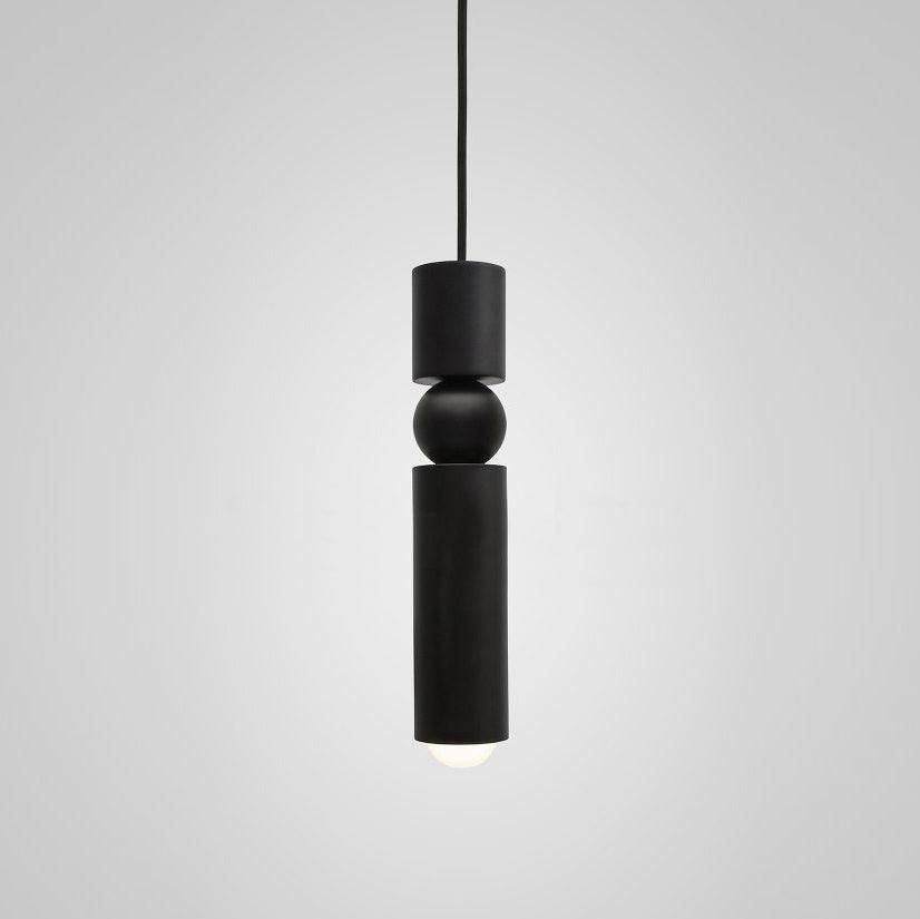 Metal Cylinder Orbit Cluster Pendant Light