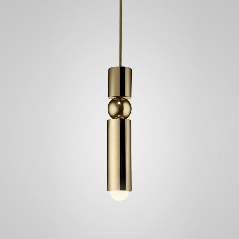 Metal Cylinder Orbit Cluster Pendant Light
