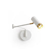 Metal Folding Twin-Arm Wall Lamp