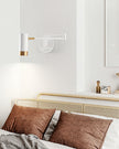 Metal Folding Twin-Arm Wall Lamp