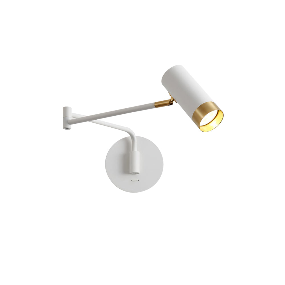 Metal Folding Twin-Arm Wall Lamp