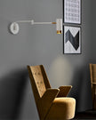 Metal Folding Twin-Arm Wall Lamp