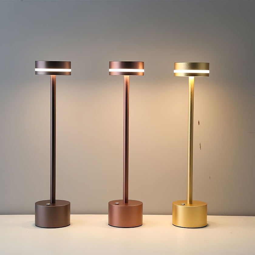 Aluminum Slim Cordless Table Lamp