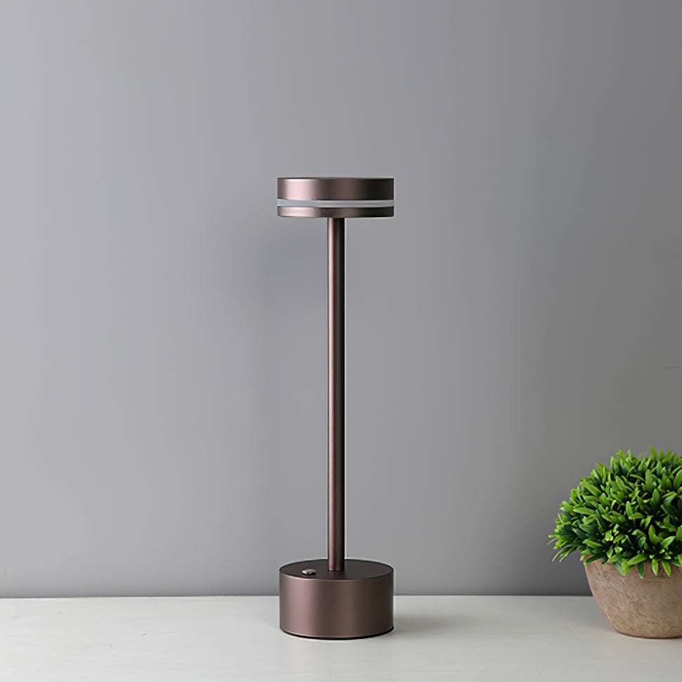 Aluminum Slim Cordless Table Lamp