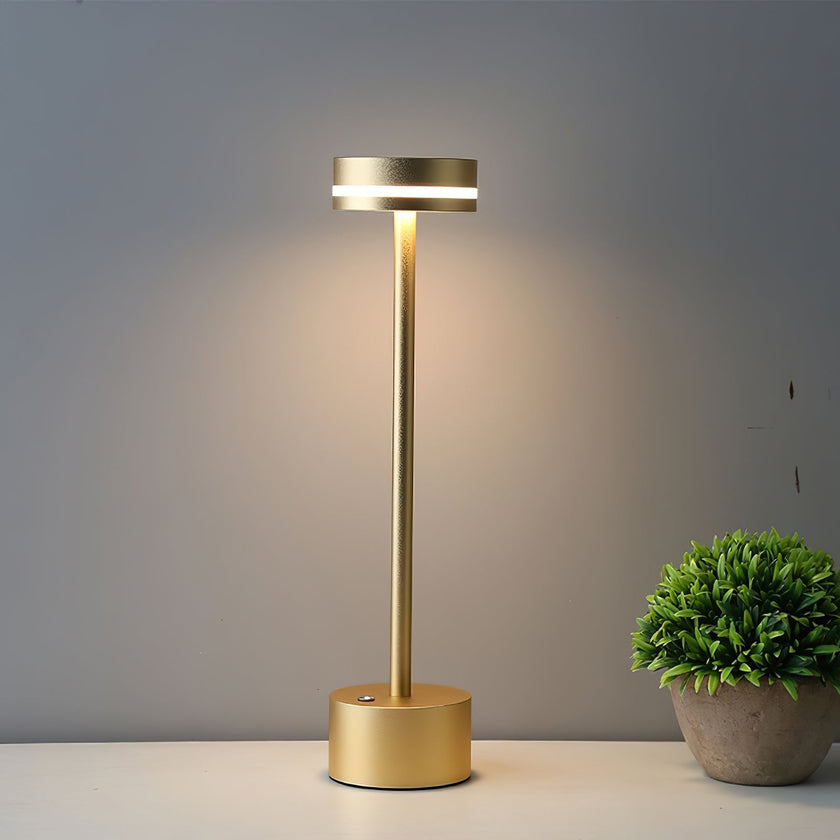 Aluminum Slim Cordless Table Lamp