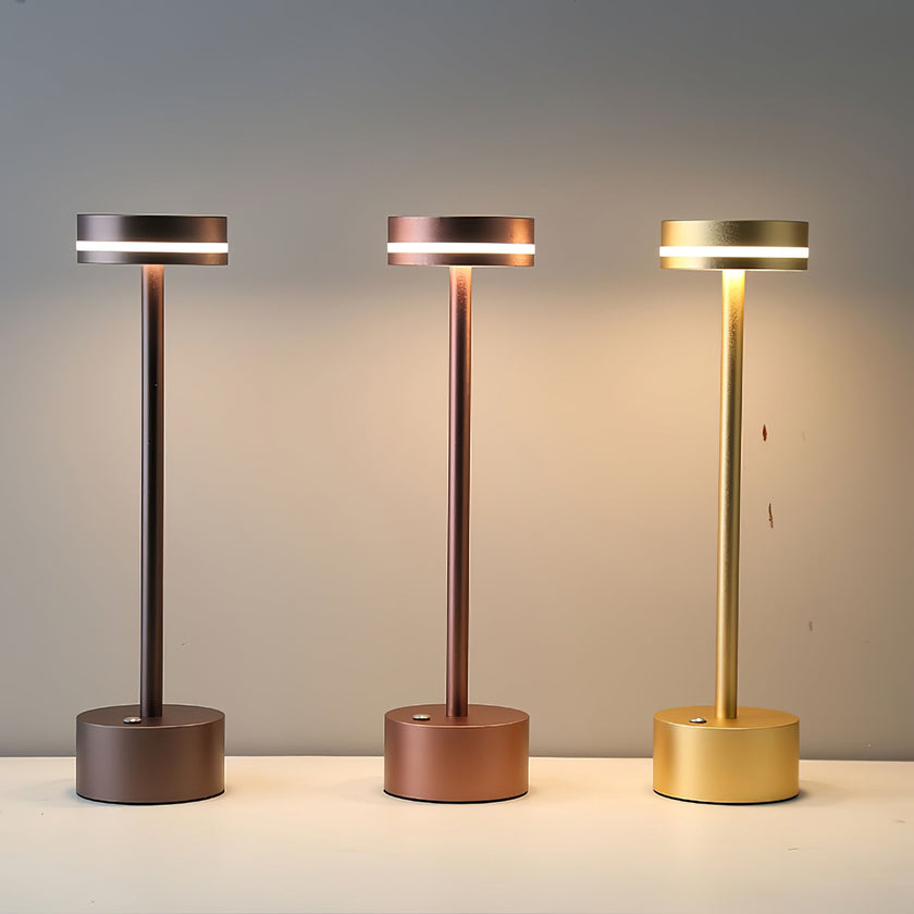 Aluminum Slim Cordless Table Lamp