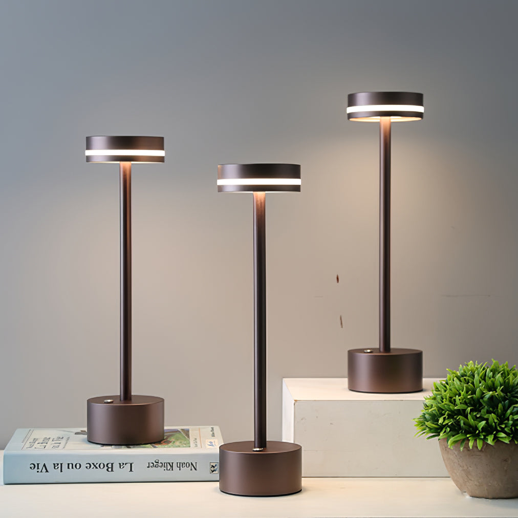 Aluminum Slim Cordless Table Lamp