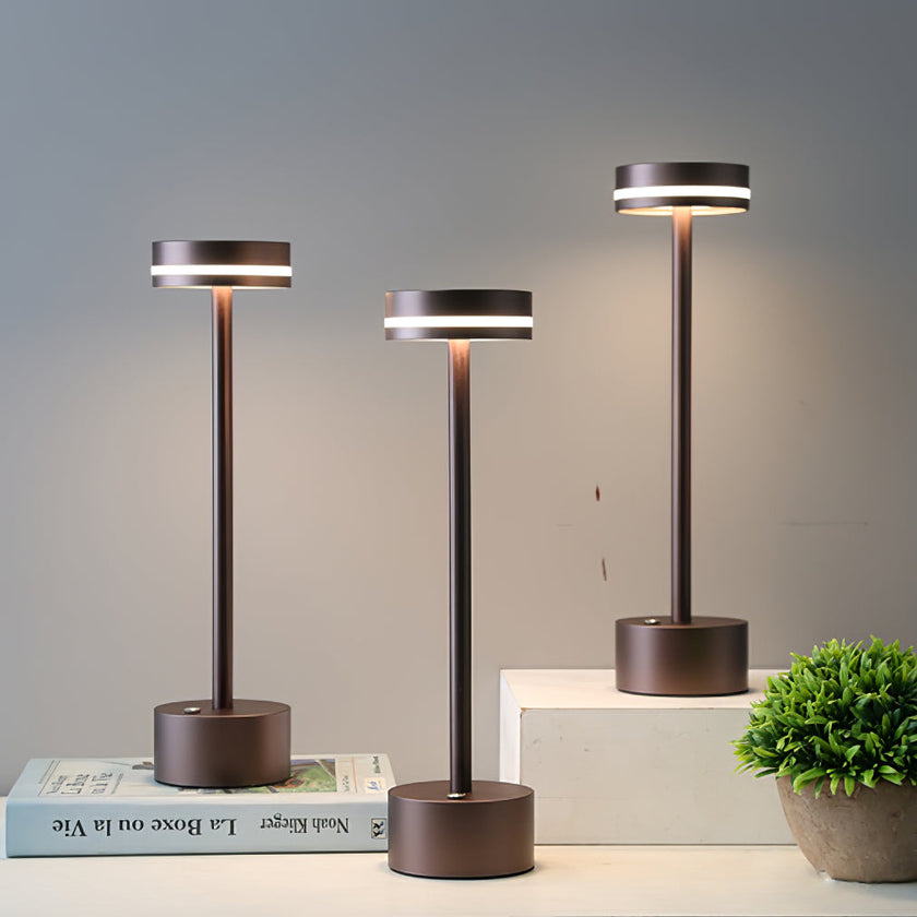 Aluminum Slim Cordless Table Lamp
