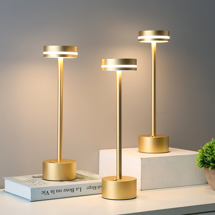 Aluminum Slim Cordless Table Lamp