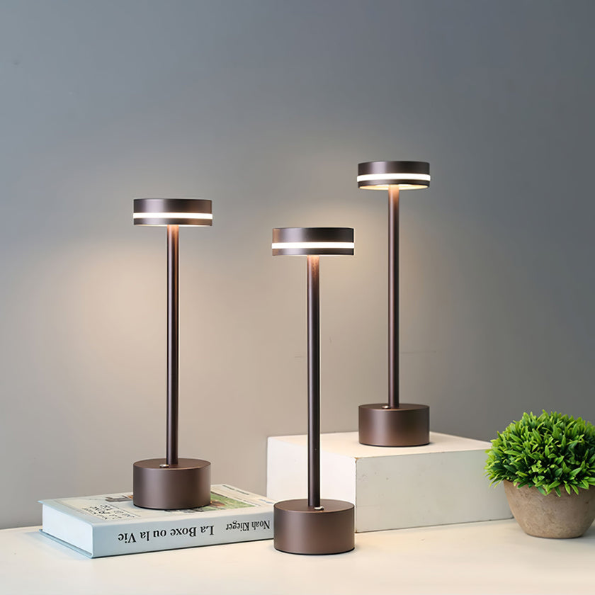 Aluminum Slim Cordless Table Lamp