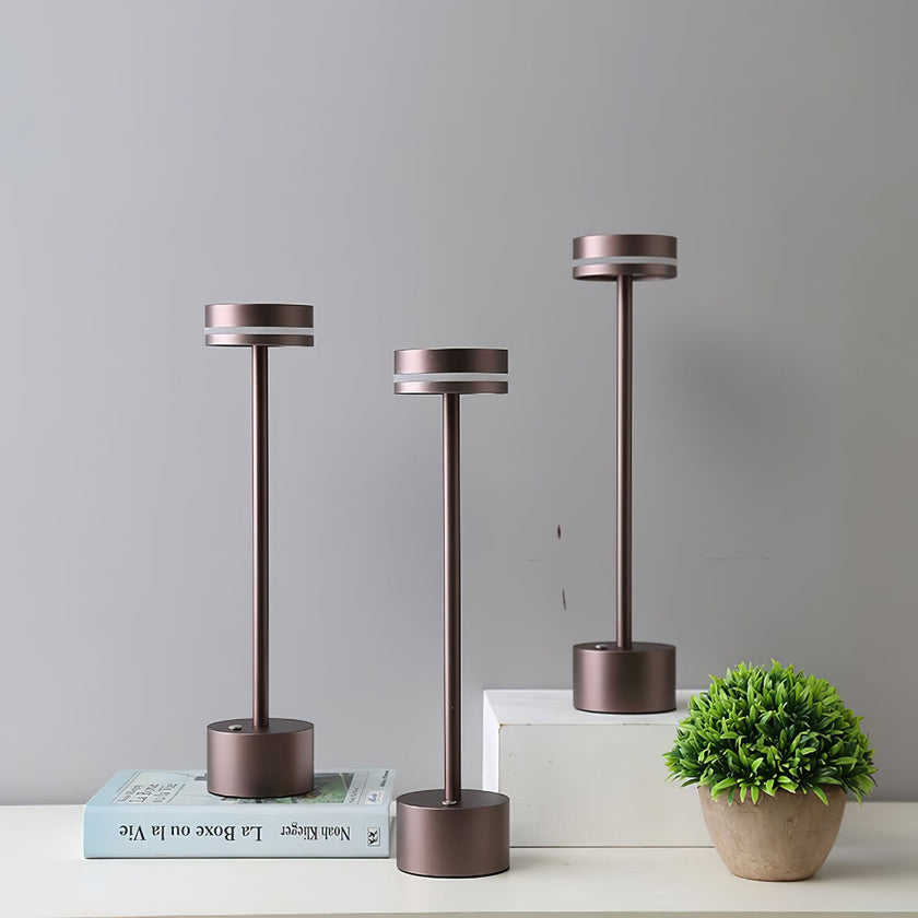 Aluminum Slim Cordless Table Lamp