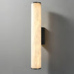 Calvrane Alabaster Tube Wall Sconce