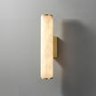 Calvrane Alabaster Tube Wall Sconce
