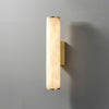 Calvrane Alabaster Tube Wall Sconce