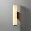 Calvrane Alabaster Tube Wall Sconce