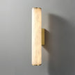 Calvrane Alabaster Tube Wall Sconce