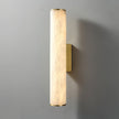Calvrane Alabaster Tube Wall Sconce