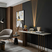 Crystal Pebble Chrome Table Lamp