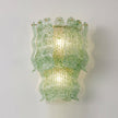 Calvrane Glass Tiered Wall Sconce